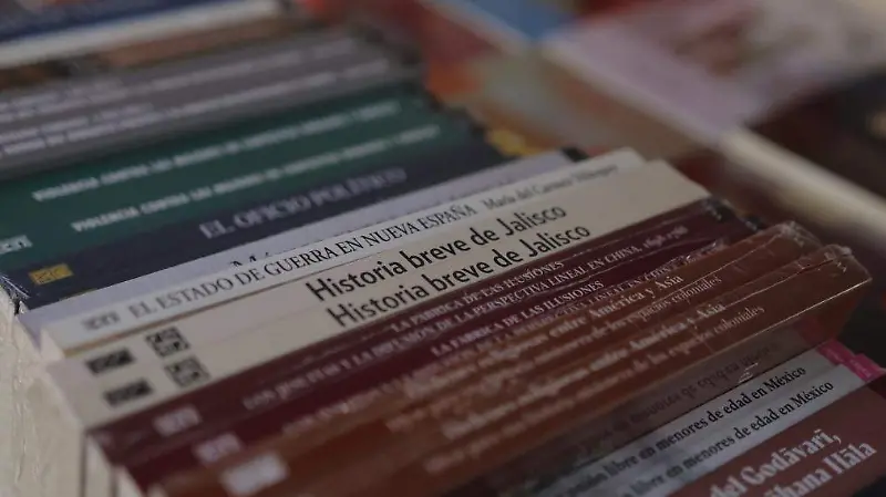 Libros expuestos para su venta